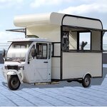 Hamburger Cart Manufacturer - Truck Tricycle Food Truck Trolley Cart Street Kiosk