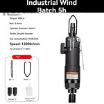 Air Screw Driver Manufacturer - Straight Handle Air Tools for Furniture Install Appliance Repair Home Use Electrical Machine Tool Equipment