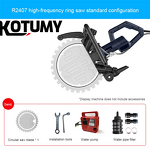 Concrete Wall Cutting Machine Manufacturer - 2200rpm High Frequency Brushless Multifunction Electric Metal Polishing Machine