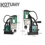 Magnetic Drill Manufacturer - Electric 220V Portable Industrial Grade Drilling Professional Tools Adjustable Speed Forward and Reverse