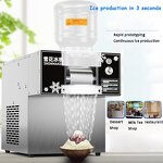 Snowflake Ice Machine Manufacturer - Korean Small Snow Continuous Cooled Milk Mango Bingsu Shaver Smoothie Crusher 60KG/24h