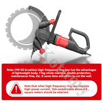 Ring Saw Manufacturer - Brushless Dust-free Concrete Wall Cutting Machine for Cement Granite Wall Reinforced Concrete