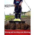 Electric Plough Machine Manufacturer - Mini Tiller Cultivator Scarifier Garden Household Soil Ploughing Digging Loosening Equipment 220V