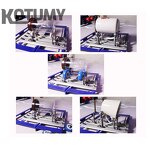 Curved Screen Printing Machine Manufacturer - Manual SPE-E QM170 for Cylindrical Conical Shapes Cosmetic Bottles Thermos Cups Pens etc