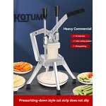 Vegetable Fruit Dicer Manufacturer - 7mm 10mm 14mm Blade Home Potato Tomato Food Slicer Chopper Manual Cutting Machine