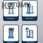 Spraying Machine Manufacturer - Automatic WX-958 Electrostatic Spray Powder Coating 50W 45L Spraying Gun Paint Powder Equipment