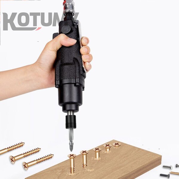 Air Screw Driver Manufacturer - Straight Handle Air Tools for Furniture Install Appliance Repair Home Use Electrical Machine Tool Equipment