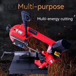 Metal Band Saw Manufacturer - Portable 220V for Woodworking Horizontal Cutting Electric Saw