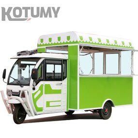 Mobile Foodtruck Manufacturer - Electric Cater Hot Dog Ice Cream Fast Food Truck