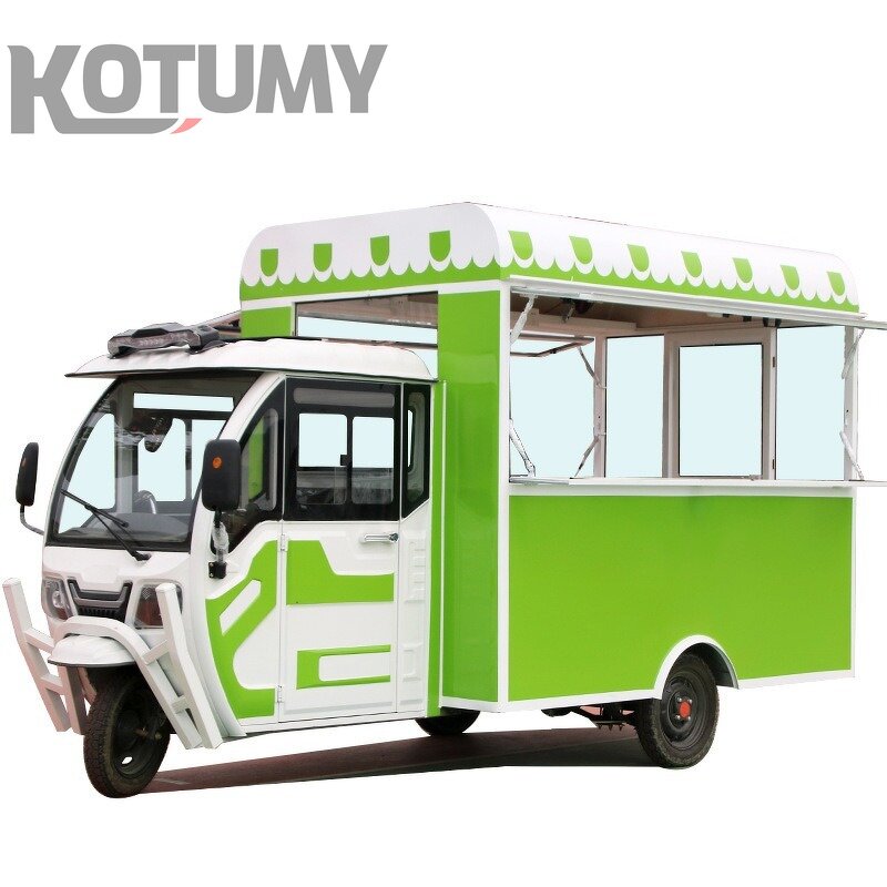 Mobile Foodtruck Manufacturer - Electric Cater Hot Dog Ice Cream Fast Food Truck