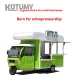 Coffee Vend Tricycle Manufacturer - Food Three Wheel Electric Mobile Kitchen