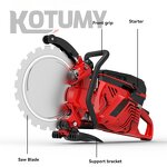 Concrete Cutting Saw Manufacturer - High-Power 93.6CC 2-Stroke Gasoline Multifunctional Circular Cutting Machine