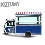 Mobile Food Truck Manufacturer - Hot Dog Pizza Hamburger Cart Electric Tricycle Food Cart