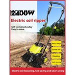 Electric Plough Machine Manufacturer - Mini Tiller Cultivator Scarifier Garden Household Soil Ploughing Digging Loosening Equipment 220V