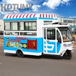 Mobile Food Truck Manufacturer - Hot Dog Pizza Hamburger Cart Electric Tricycle Food Cart