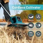 Mini Tiller Manufacturer - 21V Lithium Battery High-power Electric Soil Loosening Machine