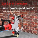 Ring Saw Manufacturer - High-Power 3000PRM Brushless Concrete Wall Cutting and High Metal Polishing Machine