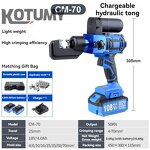 Crimping Pliers Manufacturer - Portable Lithium Electric Hydraulic Copper Aluminum Terminal Crimping Electrician Special Cable Pliers 10-400mm2