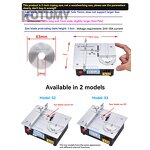 Table Saw Manufacturer - Mini Handmade Woodworking Bench Saw DIY Cutting