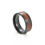 Fashion Stainless Steel Wood Grain Ring Manufacturer - Turtle Ring Islander Jewelry Gold Silver Black 3 Color for Shipping