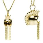 Hawaiian Ikaika Helmets Big Pendant Necklace Manufacturer - Jewelry for Cap Necklace with Rope Chain Customized Design Accepted