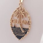 Sterling Silver Pendant Necklace Manufacturer - Guam Name Plate Necklace Hawaiian Vaitogi Pisisami Guam Kiribati Nauru Kosrae Necklace