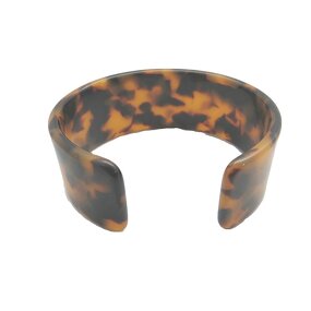 Tortoiseshell Acetate Cuff Bangle Manufacturer - 5055