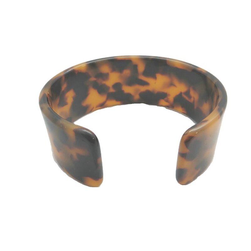 Tortoiseshell Acetate Cuff Bangle Manufacturer - 5055