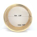 Women Acetate Shell Tortoiseshell Bracelet Bangle Manufacturer - 5050