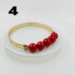 Mom and Daughter Pearl Bracelet Manufacturer - Hawaiian Jewelry Wholesale Jewelry Set Christmas Gift 14K Gold Jewelry for Woman Girl