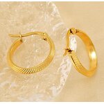 Hoop Stainless Steel Earring Manufacturer - 18K PVD Gold Filled Hook Earring Set Hawaiian Tropic Jewelry