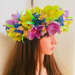 Polynesian Aloha Big Orchid Lily Flower Headband Manufacturer - Haku Hair Accessories Artificial Island Tropical Party Decoration for Dancing