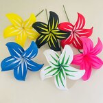 Plumeria Single Stem Hair Foam Flower Manufacturer - Artificial Island Tiara Frangipani Hibiscus Tiara Accessories