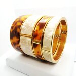 Women Acetate Shell Tortoiseshell Bracelet Bangle Manufacturer - 5050