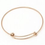 Women Adjustable Stainless Steel Wire Bracelet Manufacturer