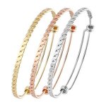Women Adjustable Stainless Steel Wire Bracelet Manufacturer
