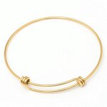 Women Adjustable Stainless Steel Wire Bracelet Manufacturer