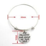 Women Adjustable Stainless Steel Wire Bracelet Manufacturer