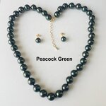 Hawaiian Jewelry Set Manufacturer - Pearl Necklace with Stud Earring Samoan Polynesian Jewelry Gold Long Chain Pearl for Woman