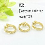 Turtle Ring Manufacturer - Islander Jewelry Gold Silver Rose Gold Size 6 7 8 9 Ready to Ship Bijoux Hawaen