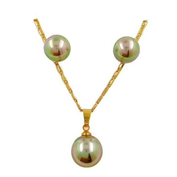 Stud Earring Pendant Pearl Set Manufacturer - Rainbow Colorful Black Light Pink Coffee Brown White Purple Silver Green Yellow Black Dark Grey