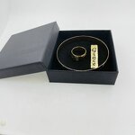 Custom Logo Cardboard Jewelry Gift Box Manufacturer - Necklace Bangle Box Package Slide Drawer Paper Box with Black Foam for Jewelry Packaging