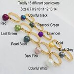 5mm Bamboo Pearl Ring Manufacturer - 15 Different CZ Stones 9 Different Sizes Rose Gold Silver Color All Available Guam Hawaiian Jewelry