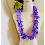 Lily Flower Neck Lei Manufacturer - Aloha Hula Dance Tropical Luau Party Decoration Artificial Hawaiian Polynesian Island Floral Wedding Swag