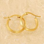 Hoop Stainless Steel Earring Manufacturer - 18K PVD Gold Filled Hook Earring Set Hawaiian Tropic Jewelry