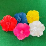 Hibiscus Single Hair Foam Flower Manufacturer - Artificial Island Tiara Frangipani Hibiscus Tiara Accessories