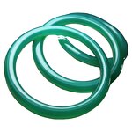 Kids Bangle Manufacturer - 6mm Wide Jade Agate Stone Gemstone Heritage Healing Crystal Bracelet Best Gift for Baby Multi Colors Ready to Ship