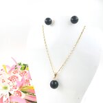 Jade Set Necklace with Stud Earring Manufacturer - Hawaii Samoa Guam Jewelry Wholesale Best Gift for Mom Mother's Day