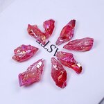 Electroplated Crystal Raw Stones Manufacturer - Fashion Home Decoration Natural Ore Specimen Mascot Style
