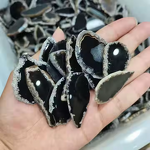 Agate Gemstone Slice Manufacturer - Wholesale Crystal Healing Shaped Brazil Customized Logo for Home Decor Feng Shui